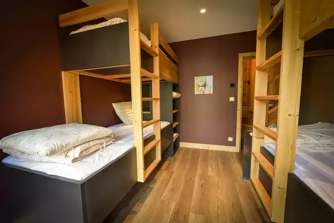 Chambre deux lits superposés